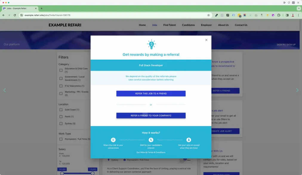 Advanced Referral Technology