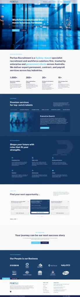 PeritusRecruitment Fullpage