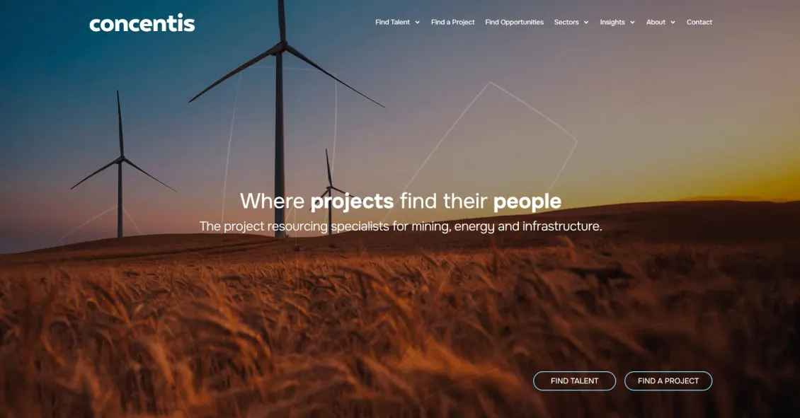 Refari Recruitment Website - Concentis