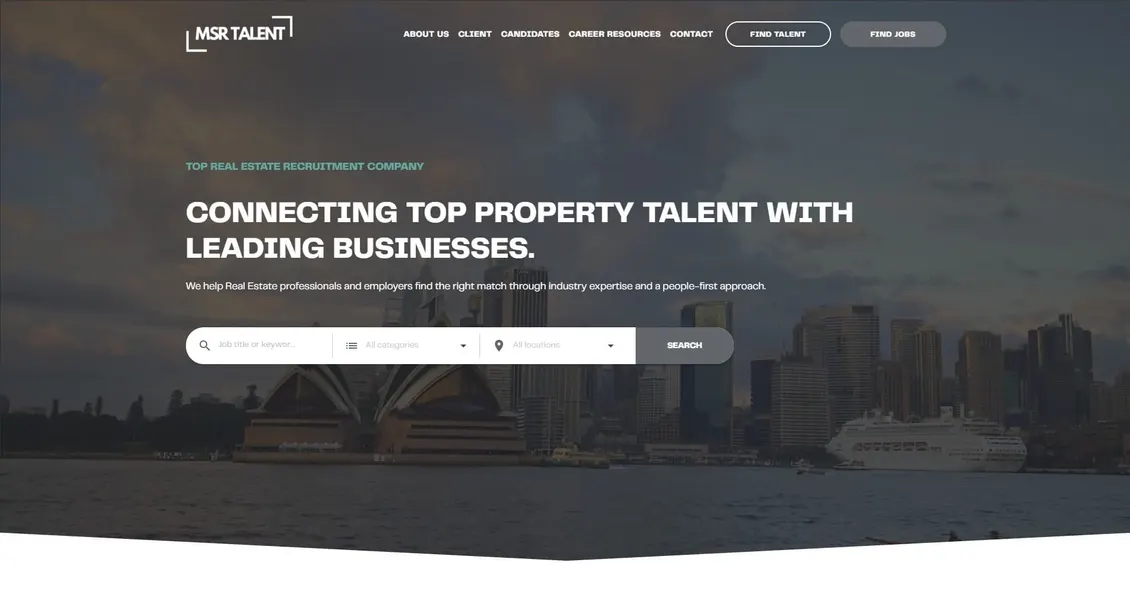 Refari Recruitment Website - MSR Talent