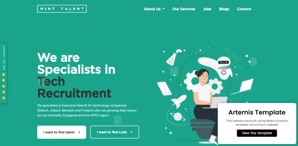 MintTalent Example 3