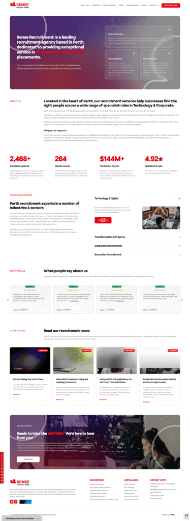 Senserecruitment FullPage